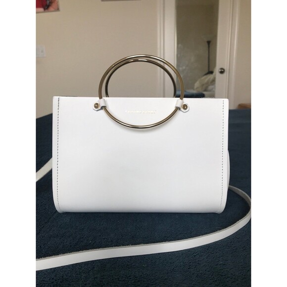 Future Glory Co. Rockwell mini bag in white leather ring detail - Picture 1 of 12